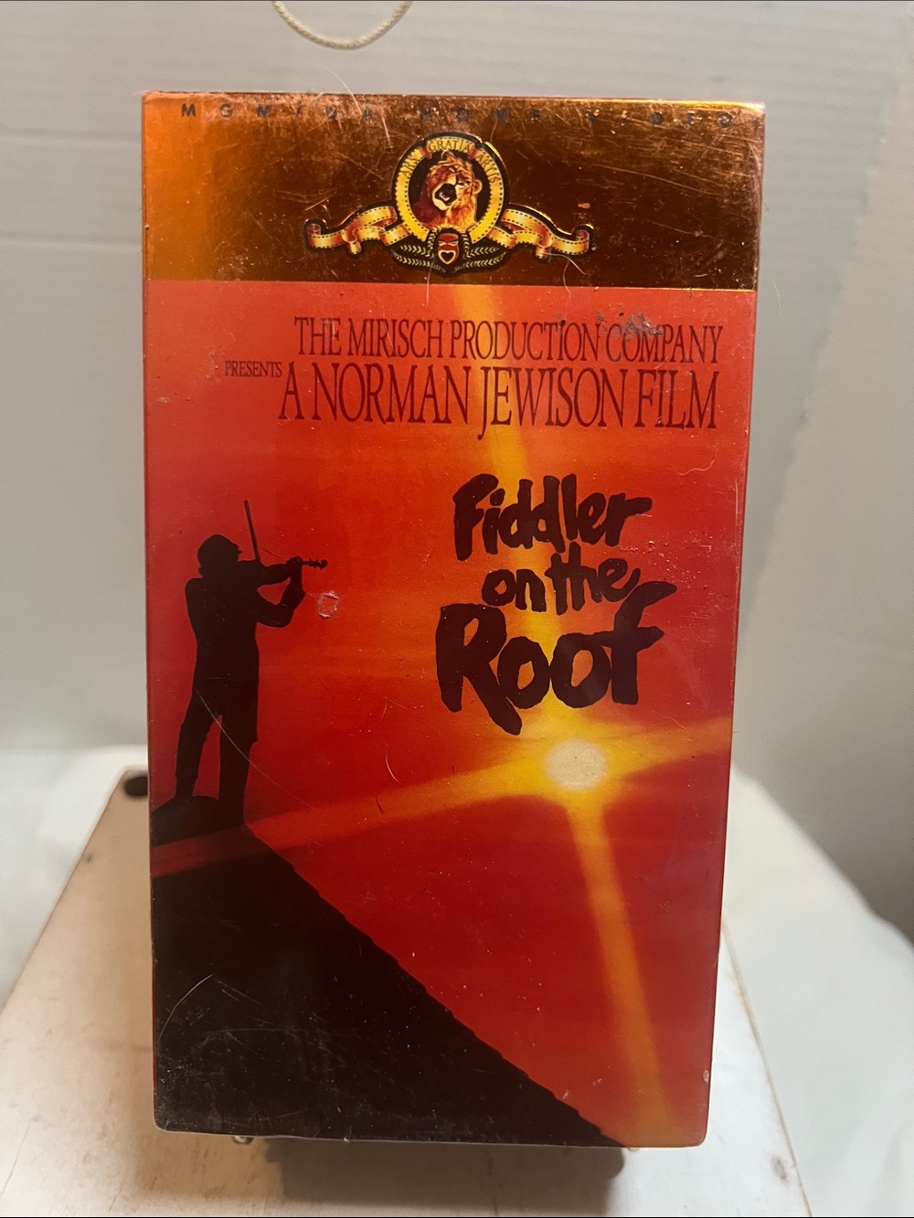 Fiddler on the Roof VHS - Orange Artwork